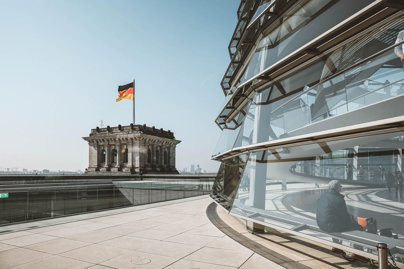 Reichstagsgebäude in Berlin